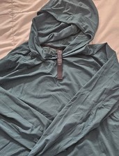 NWT Lululemon License to Train Hoodie Mens XL SMTL Storm Teal Better Everyday picture
