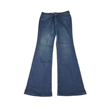Pilcro and the Letterpress Dark Wash Flare Jeans Womens 27 Petite L28 OB1396845 picture
