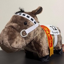 Mr.C.B Fluffy BIG Plush Toy Thoroughbred Collection Uma Musume Pretty Derby CB picture