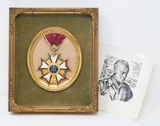 WWII Named Legion of Merit Elwood W. Holland 650th Topographical Engineer Btln picture