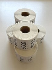 5000 Labels Consecutive Number Inventory Stickers Labels 2