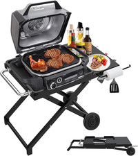 Foldable Cart Grill Table Stand for Ninja Woodfire OG700/OG800/OG900/OO101 picture