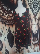 Cherry Little Black Dress/ BeachCover/ Nightgown 3X picture