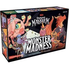 Share Dungeon Mayhem Board Game Cards Monster Madness Card English Toy Gift picture