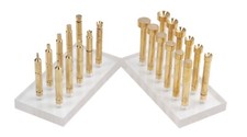 22 PCS Brass Dop Sticks for Gem Faceting – Lapidary Tools by Lapcity picture