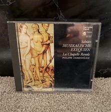 Schütz Musikalische Exequien PHILIPPE HERREWEGHE Original Harmonia Mundi CD picture