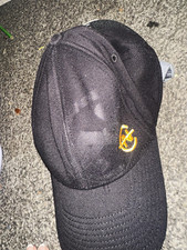 Nautica Competition Black/Yellow Solid Men's Baseball Cap Hat, Size S/M picture