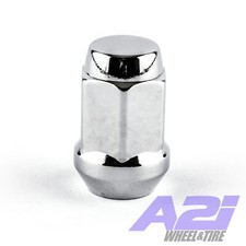 12mmx1.25 Wheel Lug Nut Chrome Solid 12x1.25 Fits Subaru Suzuki Nissan Infiniti picture