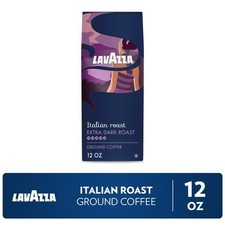 Lavazza Italian Roast Ground Coffee, Extra Dark Roast, 100% Arabica, 12 oz Bag picture