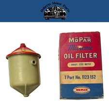 New Old Stock Micronic Oil Filter for 1934-1957 DPCD 6-Cylinder Models #1123152 picture