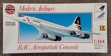 Airfix 1/144 BAC Aerospatiale Concorde Jet Airplane Kit # 06181 SEALED picture