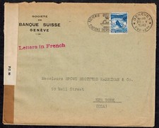 Bermuda WWII 1942 Censor Cover IC/6044 w/IC in Ink picture