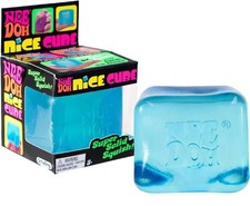 Nee Doh Nice Cube Super Solid Squish - Blue 1 pcs picture