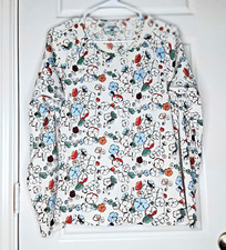 Patagonia Capilene Performance Baselayer Women’s L Long Sleeve Floral Crew Top picture