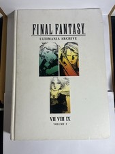 Final Fantasy Ultimania Archive Volume 2 Hardcover Art Book Square Enix VII-IX picture