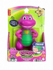 Barney's World Heart Hands Barney Talking Toy picture