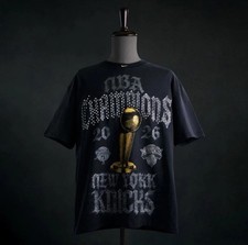 Nike New York Knicks 2026 NBA Finals Champions Authentic On Court T-shirt - XL picture