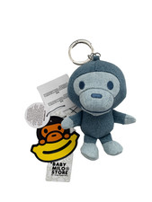 BABY MILO PLUSH DENIM DOLL KEYCHAIN-A BATHING APE (BAPE) picture