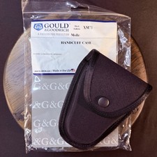 Gould & Goodrich Handcuff Case MOLLE XM71 Black Hard Molded Nylon  picture