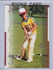 TIGER WOODS Young Kid RARE $$ ROOKIE CARD Upper Deck Premiere Edition GOLF RC picture
