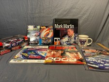 NASCAR Mark Martin Valvoline Diecast Car Mug Book Hot Wheels Race Program Lot picture