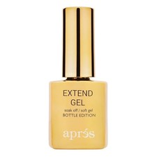 Apres Nail Extend Gel Gold Bottle | 15mL | Premium Quality | Soft Gel, Gel-X Tip picture
