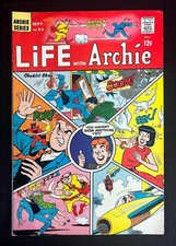 LIFE WITH ARCHIE #53 1966 Nice Copy MAN FROM U.N.C.L.E. Parody BETTY & VERONICA picture