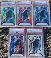2023 BEN JOHNS Rookie Complete Metal Leaf Rare collection - All 5 Colors PSA 9's picture