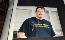TV STAR  SHANE GILLIS  Signed VALLEY FORGE TIRES 8X10 PHOTO WITH JSA COA picture