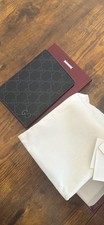 Gucci  GG Emblem Bi-Fold Card Case Leather Black New 100% Authentic picture