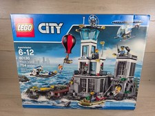 LEGO CITY: Prison Island 60130 New in Sealed Box (Box Has A Dent Across Front) picture