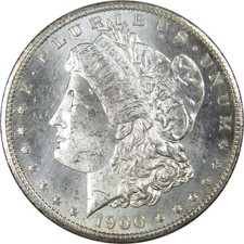 1900 O Morgan Silver Dollar Uncirculated Mint State $1 Coin picture