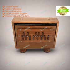 Professional 13 Notes, Sur Peti, Shruti Box Double Bellow TeakWood Musical Instr picture
