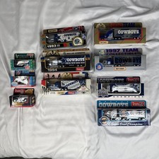 Lot of 10 Matchbox 1990s Dallas Cowboys Super Bowl Champion Trucks picture
