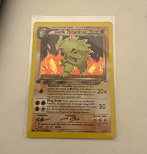 Pokemon Dark Tyranitar 11/105 Neo Destiny Holo;Unlimited 1st EDITION (W/SWIRL) picture