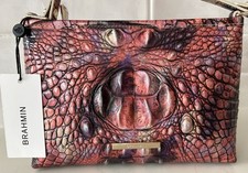 Brahmin Lorelei Shoulder Bag NWT~ Supernova 💫☄️ Cyber Glam Croc picture