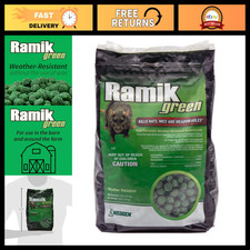 Weather Resistant Rodenticide Nuggets, Fish Flavor, 4 lb - Effective Pest Contro picture