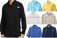 NEW $55 COLUMBIA MEN PFG TAMIAMI II LONG SLEEVE SHIRTS, XS-S-M-L-XL-XXL picture