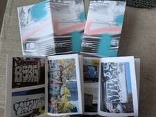 Bay Area Vehicle Graffiti Zine San Francisco magazine BTM MSK + stickers picture