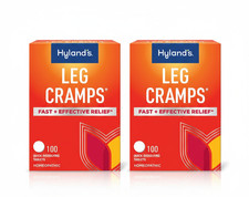 2 Pack Hylands Leg Cramps Fast Relief Homeopathic 200 Count Total Fast Shipping picture