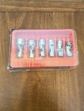 Snap-On Tools 1/4 drive swivel Shallow Universal Socket Set SAE 106TMUSA 6 point picture