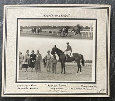 1951 Horse Racing WINNERS CIRCLE photo Cranwood Park Cleveland R McCraw Vitous picture