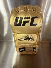 Ateba Gautier Signed Official Gold Official UFC Glove JSA COA “THE STORM” UFC picture