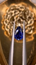 0.52Ct Natural Rare Unheated Stunning Blue Sapphire From Sri Lanka picture