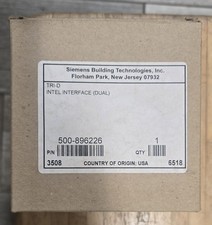 Siemens 500-896226 TRI-D Dual Input Module. picture