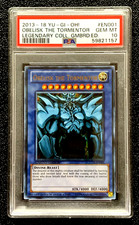 PSA 10 2013-18 OBELISK THE TORMENTOR LEGENDARY LC01-EN001 GAMEBOARD G4482 picture