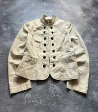 Crazy Vintage Military Napoleon Japanese Grunge Jacket Y2K Size UK 12 picture