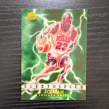 SkyBox 1995-96 SkyBox Premium Electrified Insert #278 Michael Jordan Bulls picture