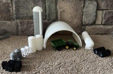 1/64th Hoop NTank set - Nh3, 300gal, Fuel Tanks, 2 Black, Silo, Proxes, Feed Bin picture