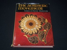 1969 THE AESTHETIC MOVEMENT HARDCOVER BOOK BY ELIZABETH ASLIN - KD 930K picture